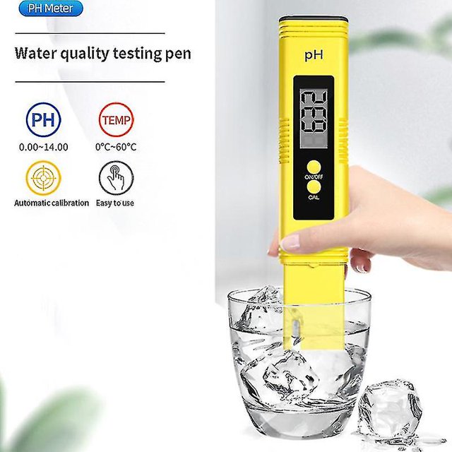 Medidor de pH digital YONGSHENG LCD portátil