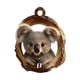 thumbnail image 2 of Adornos Navideños de Animales Acrílicos Planos con Diseño de Búho y Mapache, Impresos En 2D, Juego de 2 | Decoraciones Navideñas Duraderas con Cordón | Ideas para Árboles de Navidad, Coronas, Decorac, 2 of 6