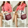 thumbnail image 3 of Crossbody Purses for Women PU Leather Hobo Shoulder Bags Travel Purses and Handbags Medium Pocketbooks, 3 of 7