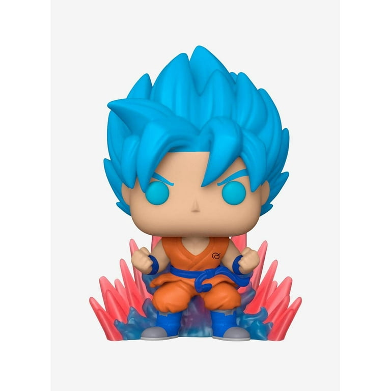 Exclusive Funko Pop! Glow-in-the-Dark SSGSS Goku (Kaio-Ken