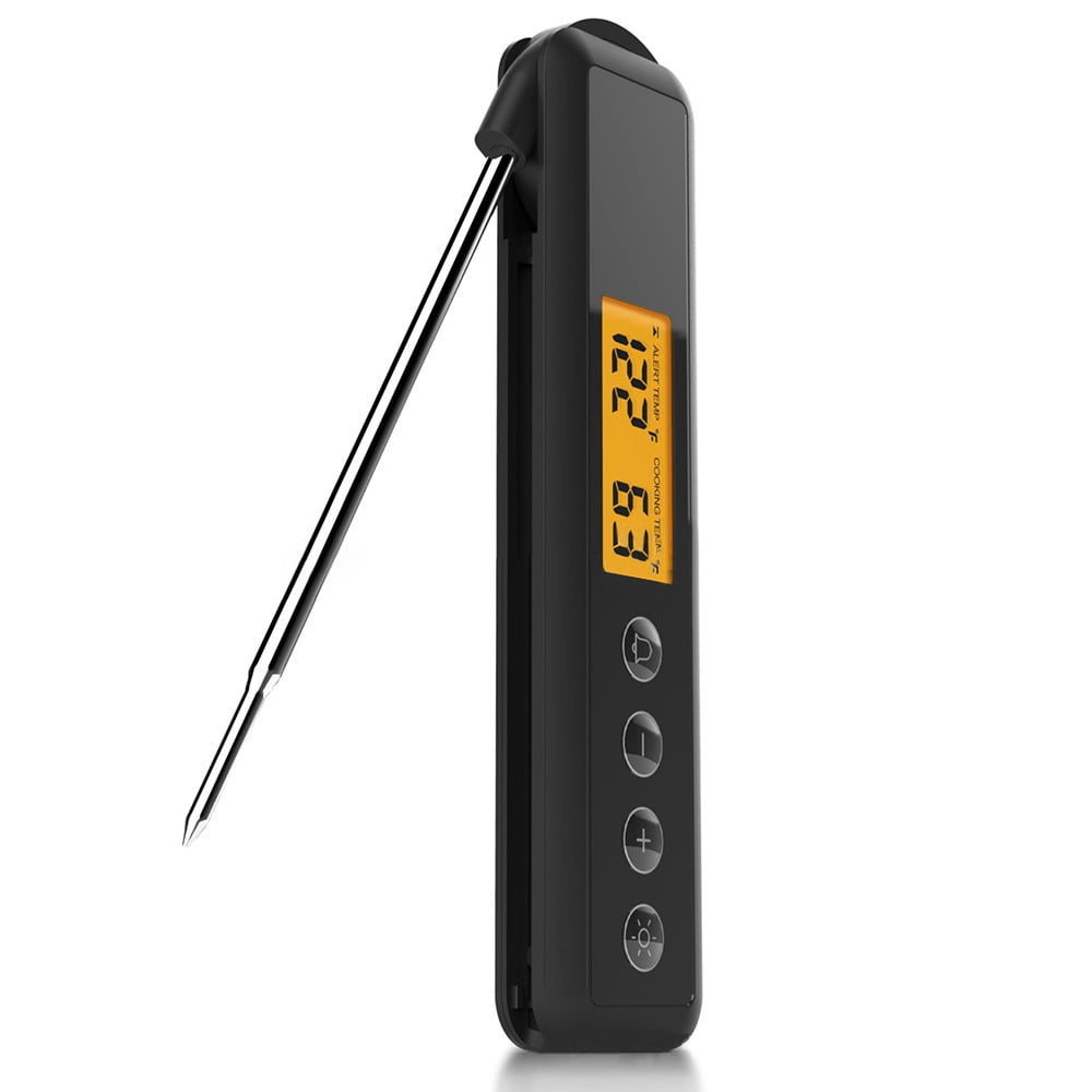 Digital Waterproof Instant Read Meat Thermometer for Grilling Cooking