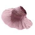 thumbnail image 1 of Sombrero para el sol para mujer - Visera de protección , perfecto para la playa, jardinería, viajes, Rosa de goma Yuyangstore Sombrero de las mujeres, 1 of 8