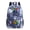 D, variant on Retro Gaming Backpack for All age, Vintage Video Game Print Oxford Cloth Daypack, Glitch Camo Pattern with Iconic Plumber Characters, Casual Travel Backpack for College Commute Streetwear​