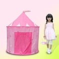 thumbnail image 4 of Niños Up Zona De Juegos Interior Y Exterior Pink Princess Play Tent Toy, 4 of 9