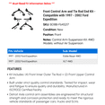 thumbnail image 2 of Front Control Arm and Tie Rod End Kit - Compatible with 1997 - 2002 Ford Expedition 1998 1999 2000 2001, 2 of 2