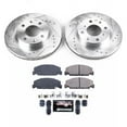 thumbnail image 3 of PowerStop Front Z23 Evolution Sport Carbon-Fiber Ceramic Brake Pad and Drilled & Slotted Rotor Kit Fits: HONDA Select Models K699, 3 of 10