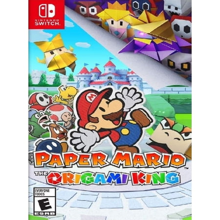 Restored Paper Mario: The Origami King (Nintendo Switch, 2020) RPG Game (Refurbished)