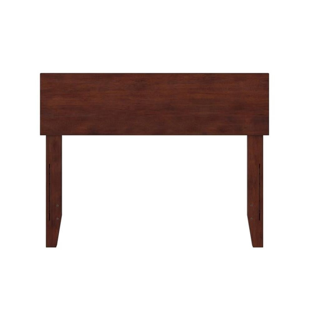 Leo & Lacey Contemporary Twin Modern Wood Panel Headboard in Walnut