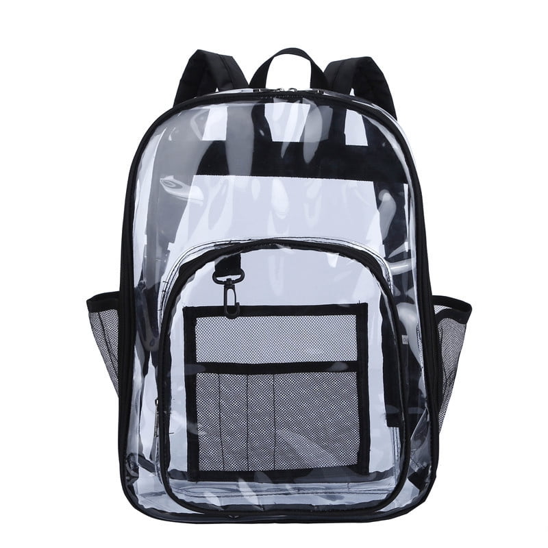 Transparent Backpack Clear Backpack Heavy Duty See Through Clear ...