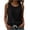 *Black, variant on VBVC Women's Cotton Linen Crew Neck Tank Top , Loose Fit Summer Casual Blouse For Women , Ladies' Sleeveless Plain Shirt with Pockets,Beige,S-2XL