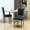 Navy Blue, variant on Weathered Wood & Polyester Dining Chairs (2 - Piece) / Add Character to Dining Area