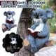 thumbnail image 5 of Estatua De Jardín, Escultura De Koala Solar, Adorno De Koala De Árbol Al Aire Libre Para Decoración De Jardín Eigraketly HA036920-00, 5 of 6
