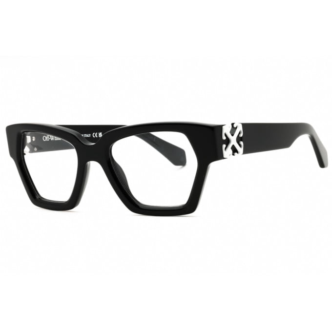 Off-White Women Eyeglasses Black Round OERJ013 STYLE 13 1000 NEW AUTHENTIC Opticontacts.com -- Off White STYLE 8F main image 4