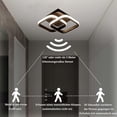 thumbnail image 5 of LED ceiling light with motion detector inside, 22W warm white ceiling lamp, 24 * 20 * 9CM sensor lamp, suitable for hallways, garages, bathrooms, 5 of 5