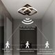 thumbnail image 5 of LED ceiling light with motion detector inside, 22W warm white ceiling lamp, 24 * 20 * 9CM sensor lamp, suitable for hallways, garages, bathrooms, 5 of 5