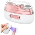 thumbnail image 2 of 4-in-1 Automatic Nail Trimmer with LED Light and Nail Scraps Storage, Multifunctional Electronic Nail Clippers for Adults and Seniors, USB Rechargeable, Not for Thick Nails, 2 of 8