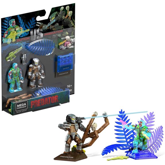 Mega Construx Heroes Holandes Vs. Depredador, Multi