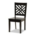 thumbnail image 2 of Bowery Hill Dark Brown Finished Wood 5-Piece Dining Set, 2 of 9