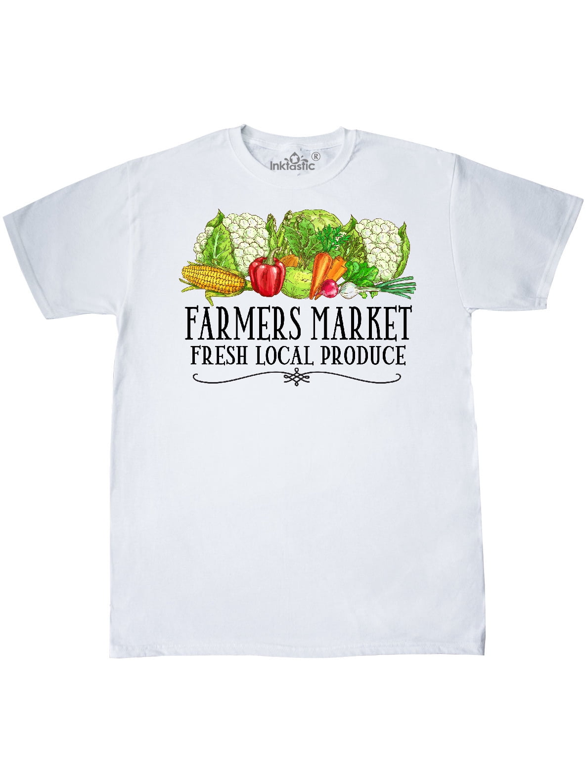 INKtastic Farmers Market Fresh Local Produce TShirt