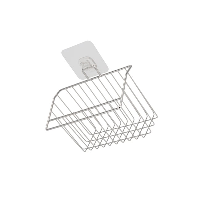 Moyic Escurridor de esponja de cocina, cesta de acero inoxidable para pared, almacenamiento para el hogar, herramienta de cocina de jabón, Organizadores de utensilios de cocina