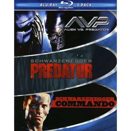 Alien Vs. Predator / Predator / Commando 3-Pack (Blu-ray) (Widescreen)