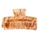 thumbnail image 1 of Pinzas para el pelo, pasadores de tortuga, clips con forma rectangular, color café, 1 of 4