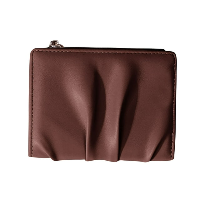 Women's Short Wallet, Multiple Card Slots and Coin Purse, Compact Polyester Organizer for Daily Essentials