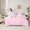 Pink L, variant on Feelyou Fashion Pink Stripes Twin Bedding Sets 7-Piece for Teen, Initial M Letter Bedding Comforter Set, Cute Princess Cartoon Reversible Sheet Sets, Breathable Home Decor