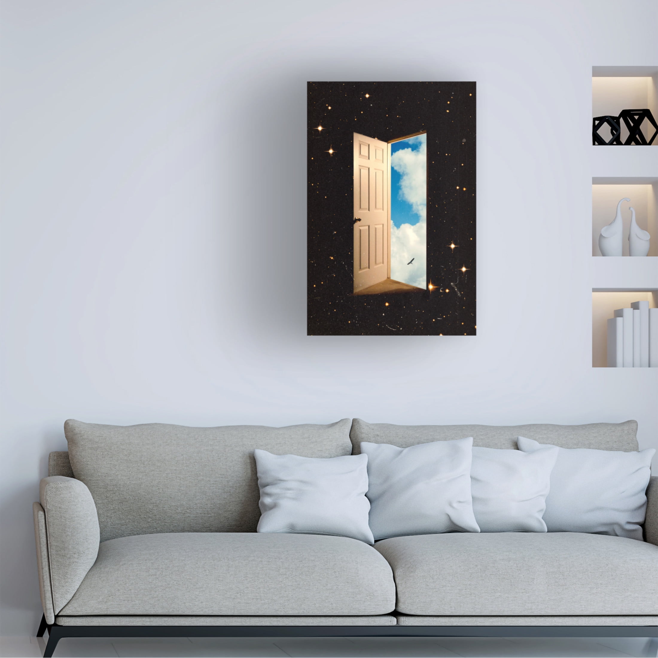 Trademark Fine Art Taudalpoi The Portal Canvas Wall Art