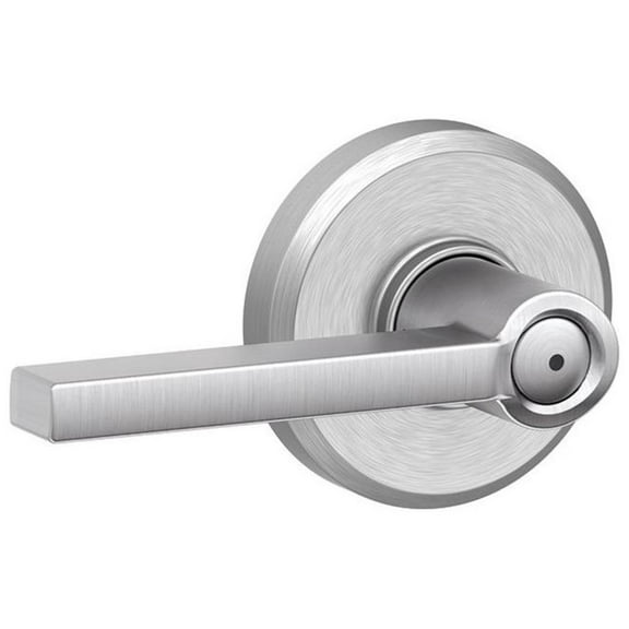 Schlage F40-Lat-Gsn Latitude Privacy Door Lever Set - Chrome