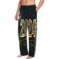thumbnail image 2 of Kll Mens Pajama Pants For Men,Mens Lounge Pants,Funny Gifts For Men,Men'S Pajama Bottoms-Happy New Year 2024 (5), 2 of 9