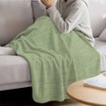thumbnail image 3 of Vintage Sage Green Blanket Soft Cozy Warm Throw Blanket for Couch, Plush Fuzzy Flannel Fleece Blankets for Sofa, Farmhouse Retro Beige Solid Color Bed Blankets Lightweight Gifts for Women, 40"x50", 3 of 9
