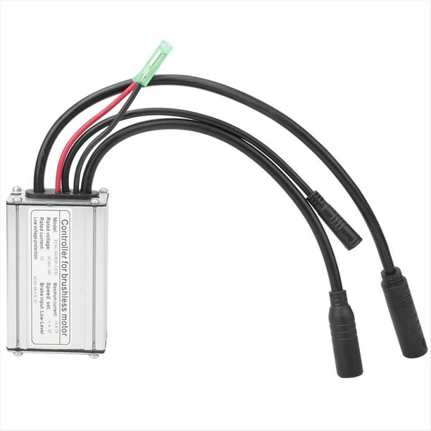 Controlador de Motor de CC Sin Escobillas para Bicicleta Eléctrica de 36 V/48 V, Ideal para Bicicletas Eléctricas, Scooters, Motocicletas Eléctricas y Accesorios.