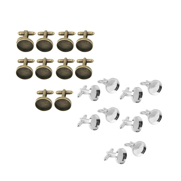 20Pcs Mancuernas de Latón Fernando 16 Mm