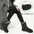 thumbnail image 6 of Ablanczoom Snow Boots for Womens: Warm Fur No-slip Winter Woman Ankle Booties, 6 of 6
