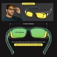 thumbnail image 7 of TINHAO HD Polarized Night Driving Glasses Fit Over Glasses for Men & Women Yellow Night Vision Glasses for Driving, 7 of 7