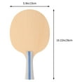 thumbnail image 4 of Table Tennis Racket Table Tennis Training Racket Comfortable Grip Table Tennis Bat Wooden Racket, 4 of 8
