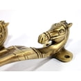 thumbnail image 3 of eSplanade - Horse Design Door Handles Pair - Set of 2 | Pair of Door Pulls | Door Decor | Home Decor | Brass - 7.5" Inches, 3 of 6