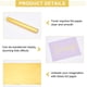thumbnail image 5 of 1 rollo de lámina reactiva de tóner dorado de 49,9 m x 19,5 cm. Papel de transferencia metálico. Hojas de transferencia., 5 of 7