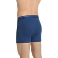 thumbnail image 3 of Jockey Men's Lightweight Classic Boxer Brief, Blue 3-Pack, 3 of 3