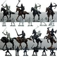 thumbnail image 4 of 28x Jouets Archaïques Knight & Chevaux Modèle de Soldats, 4 of 8