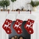 thumbnail image 1 of Xihbxyly Oferta Prime Del Día Solo Por Hoy Bolsa de Regalo de Linorojo Única 18 Pulgadas Bordada con Luces para Navidad, 2 Piezas, 1 of 7