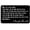 I love you most black, variant on Wallet Inserts Card I Love You Then End I Win Birthday Gifts Wallet Card for Husbands Wife Boyfriend Girfriend