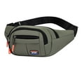 thumbnail image 6 of Marryso Waist Bag Men's Large-capacity-body Bag Retro Sports Chest Bag, 6 of 8