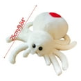 thumbnail image 6 of Holloyiver Halloween Cartoon Spider Stuffed Animal Cute Spider Plush Toys 10inch Soft Throw Pillow Home Halloween Decorations for Adults Kids (Green, 10inch / 25cm), 6 of 8