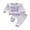 Purple, variant on BemeyourBBs Auntie's Little Bestie Baby Girl Clothes Toddler Girls Spring Fall Winter Outfits Long Sleeve Letter Sweatshirt Pants Set