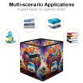thumbnail image 2 of Mind Car Foldable Clothes Storage Containers with Handle, 10.8"x10.5"x10.6", Large Capacity - Storage Cubes and Bins, 2 of 6