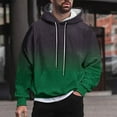 thumbnail image 2 of AnuYalue Mens Big and Tall Hooded Sweatshirts Fashion Gradient Pullover Hoodies Casual Drawstring Long Sleeve Hoodie Outdoor Running Workout Sweatshirt, 2 of 6