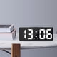 thumbnail image 5 of Reloj Despertador Digital Inteprter Superficie de Espejo LED Decoración del Hogar, 5 of 6