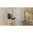 thumbnail image 3 of Richelieu BP7752BORB 2-1/8" Double Metal Coat Hook - Bronze, 3 of 4